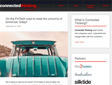 Tablet Screenshot of connectedthinking.asia